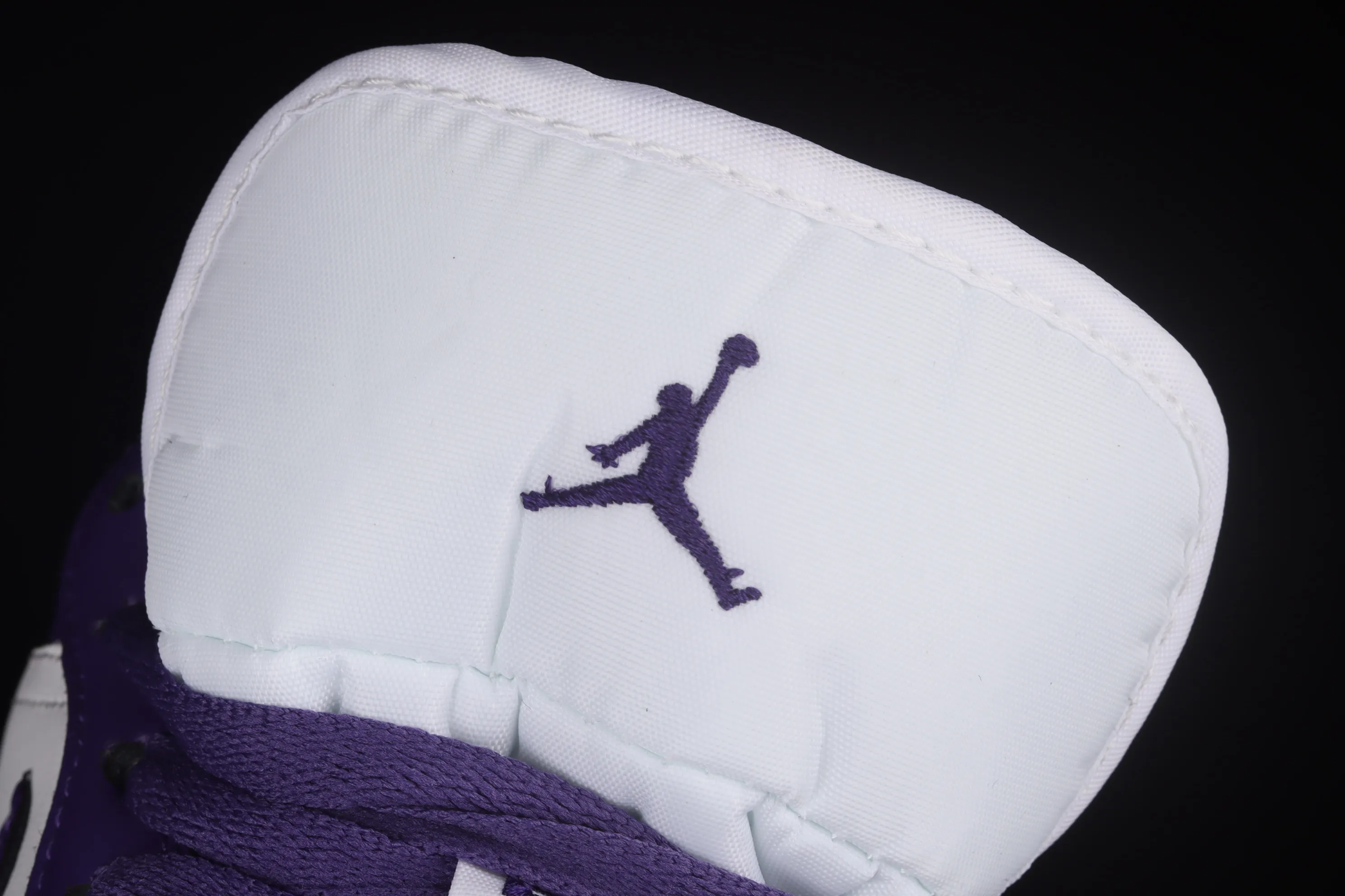 All categories Air Jordan Jordan series basketball shoes Air Jordan 1 Low Air Jordan AJ1 Low AJ1 Joe 1 white and purple low-top cultural leisure sports basketball shoes DC0774-500